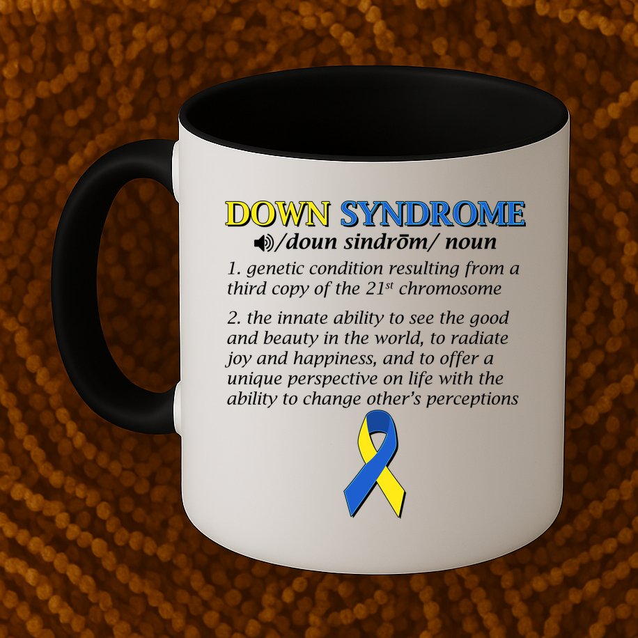 Down Syndrome Definition Mug