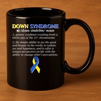Down Syndrome Definition 11oz C Handle Ceramic Mug