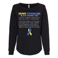 Down Syndrome Definition Womens California Wash Sweatshirt