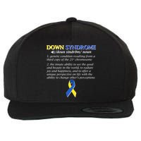 Down Syndrome Definition Wool Snapback Cap