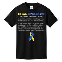 Down Syndrome Definition Kids T-Shirt