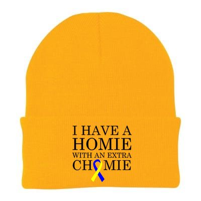 Down Syndrome Homie With An Extra Chomie Knit Cap Winter Beanie