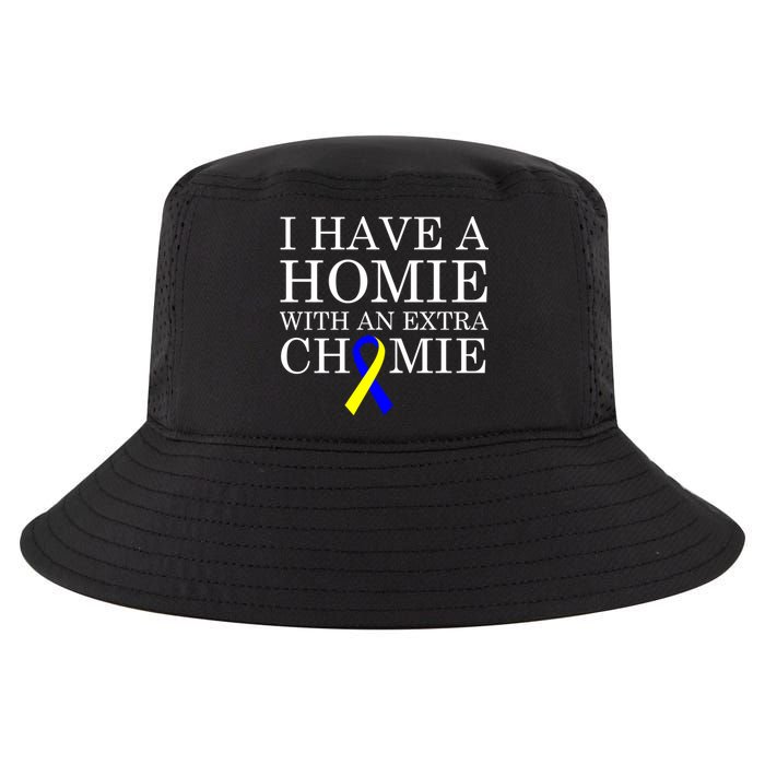 Down Syndrome Homie With An Extra Chomie Cool Comfort Performance Bucket Hat