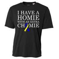 Down Syndrome Homie With An Extra Chomie Cooling Performance Crew T-Shirt