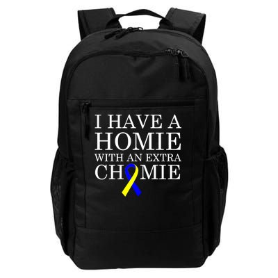 Down Syndrome Homie With An Extra Chomie Daily Commute Backpack