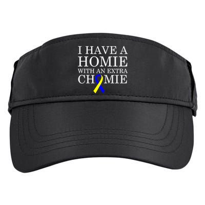 Down Syndrome Homie With An Extra Chomie Adult Drive Performance Visor