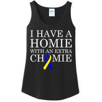 Down Syndrome Homie With An Extra Chomie Ladies Essential Tank