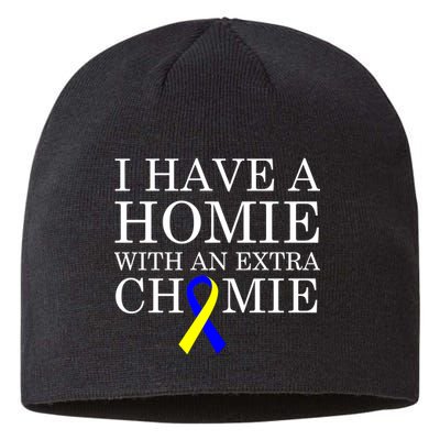 Down Syndrome Homie With An Extra Chomie Sustainable Beanie