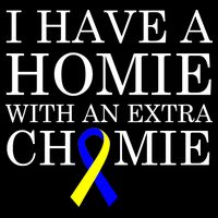 Down Syndrome Homie With An Extra Chomie Zip Tote Bag