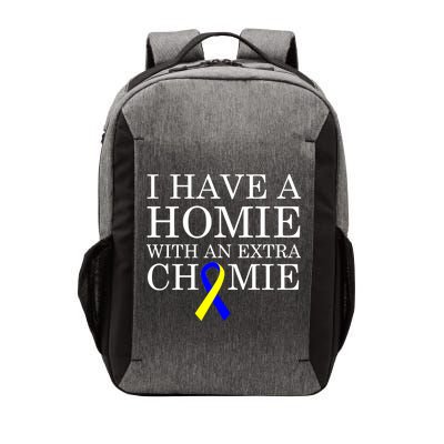 Down Syndrome Homie With An Extra Chomie Vector Backpack