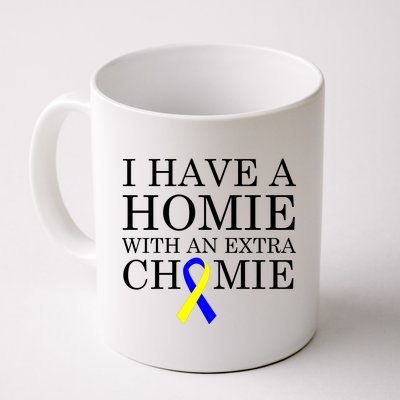 Down Syndrome Homie With An Extra Chomie Coffee Mug