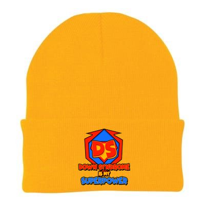 Down Syndrome Is My Superpower Awareness Knit Cap Winter Beanie