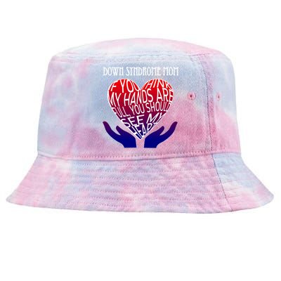 Down Syndrome Mom Tie-Dyed Bucket Hat