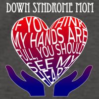 Down Syndrome Mom Vector Backpack