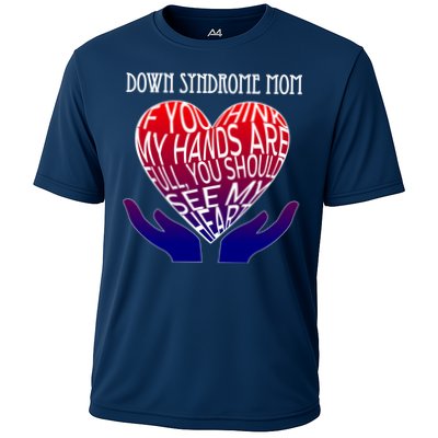 Down Syndrome Mom Performance Shirt