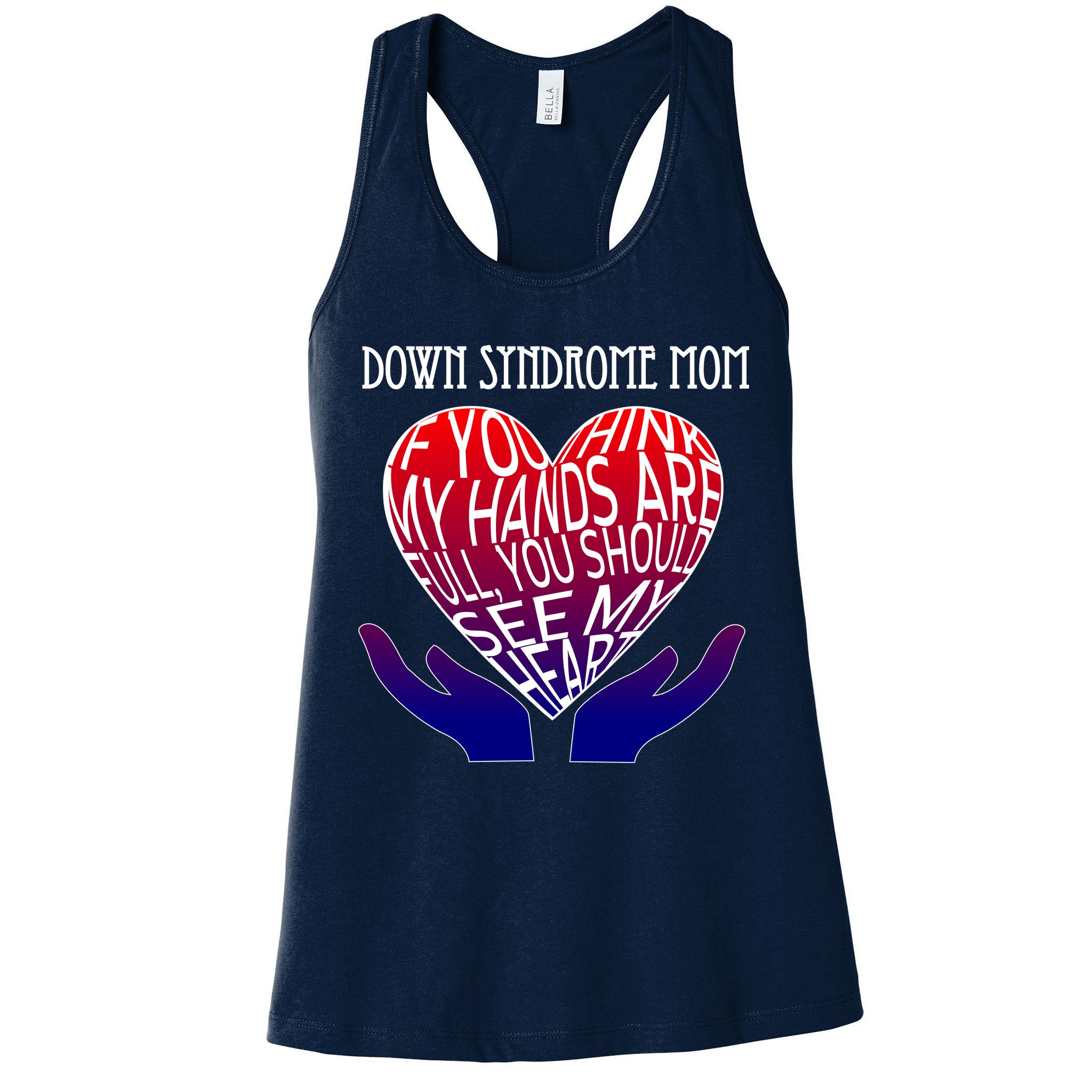 Down Syndrome Mom Womens Tank Top