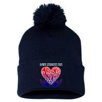 Down Syndrome Mom Pom Pom 12in Knit Beanie