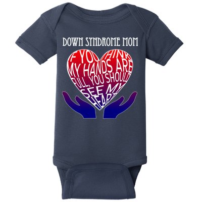Down Syndrome Mom Baby Bodysuit