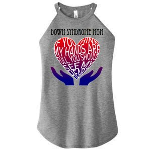 Down Syndrome Mom Women's Perfect Tri Rocker Tank