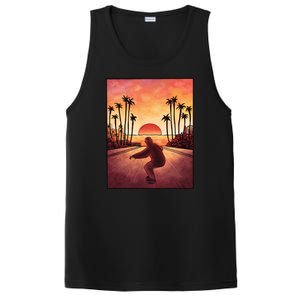 Downhill Sunset Skate PosiCharge Competitor Tank