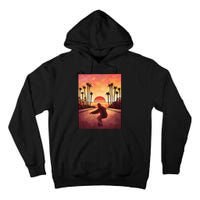 Downhill Sunset Skate Tall Hoodie