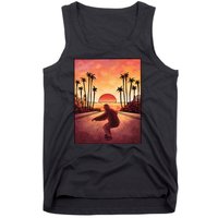 Downhill Sunset Skate Tank Top