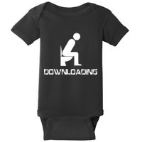 Downloading Poop Toilet Baby Bodysuit