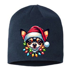 Dog Owner Xmas Favorite Chihuahua Christmas Sustainable Beanie