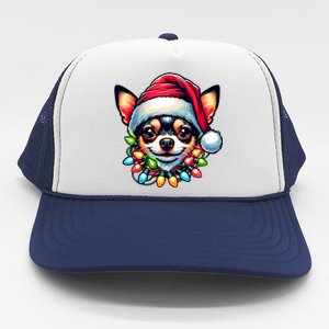 Dog Owner Xmas Favorite Chihuahua Christmas Trucker Hat