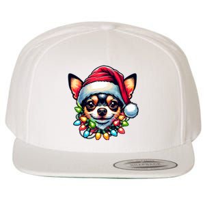 Dog Owner Xmas Favorite Chihuahua Christmas Wool Snapback Cap