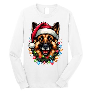 Dog Owner Xmas Favorite German Shepherd Christmas Long Sleeve Shirt