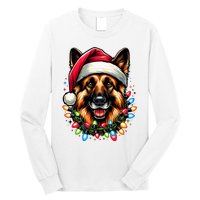 Dog Owner Xmas Favorite German Shepherd Christmas Long Sleeve Shirt