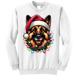 Dog Owner Xmas Favorite German Shepherd Christmas Sweatshirt