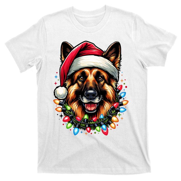 Dog Owner Xmas Favorite German Shepherd Christmas T-Shirt