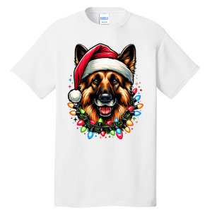 Dog Owner Xmas Favorite German Shepherd Christmas Tall T-Shirt