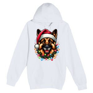 Dog Owner Xmas Favorite German Shepherd Christmas Premium Pullover Hoodie