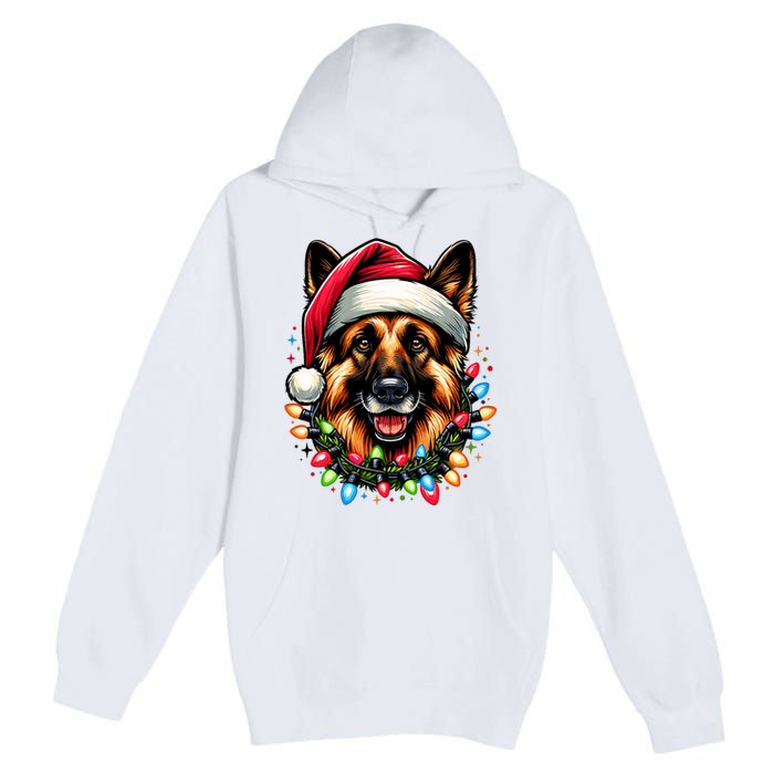 Dog Owner Xmas Favorite German Shepherd Christmas Premium Pullover Hoodie