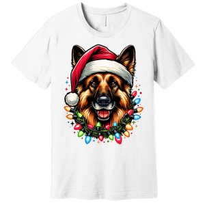 Dog Owner Xmas Favorite German Shepherd Christmas Premium T-Shirt