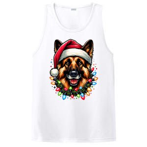 Dog Owner Xmas Favorite German Shepherd Christmas PosiCharge Competitor Tank