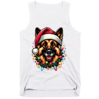 Dog Owner Xmas Favorite German Shepherd Christmas Tank Top