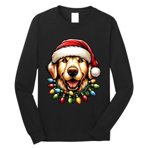 Dog Owner Xmas Favorite Golden Retriever Christmas Long Sleeve Shirt