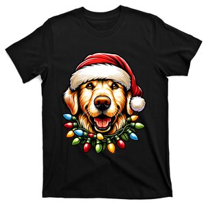 Dog Owner Xmas Favorite Golden Retriever Christmas T-Shirt