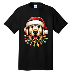 Dog Owner Xmas Favorite Golden Retriever Christmas Tall T-Shirt