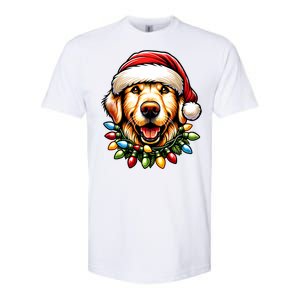 Dog Owner Xmas Favorite Golden Retriever Christmas Softstyle CVC T-Shirt