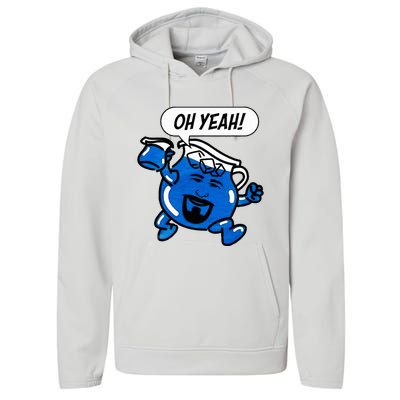 Det Oh Yeah Funny For Man Woman Performance Fleece Hoodie