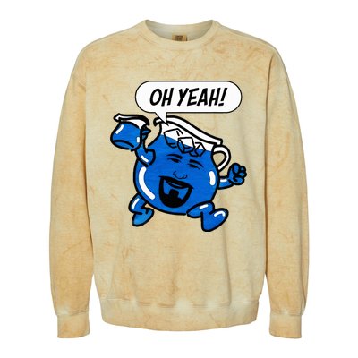 Det Oh Yeah Funny For Man Woman Colorblast Crewneck Sweatshirt