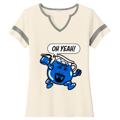 Det Oh Yeah Funny For Man Woman Ladies Halftime Notch Neck Tee