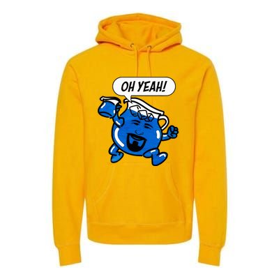 Det Oh Yeah Funny For Man Woman Premium Hoodie