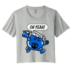 Det Oh Yeah Funny For Man Woman Women's Crop Top Tee