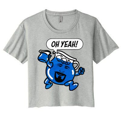 Det Oh Yeah Funny For Man Woman Women's Crop Top Tee